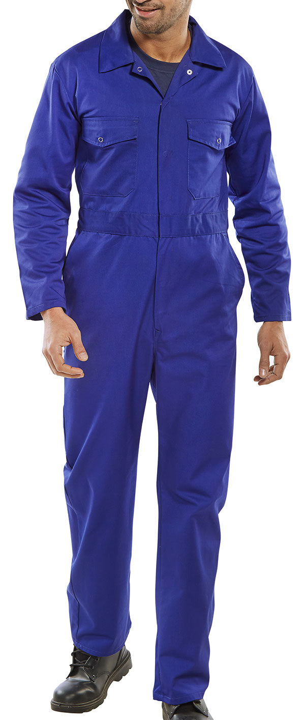 BEESWIFT BOILERSUIT ROYAL BLUE 50