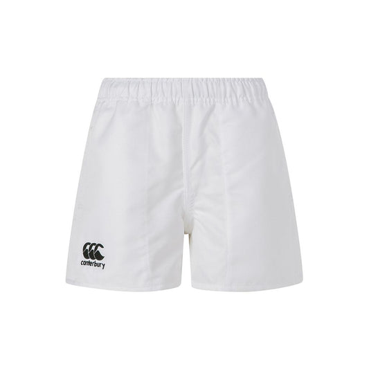 Canterbury Teen Professional Polyester Rugby Short White 14 Years