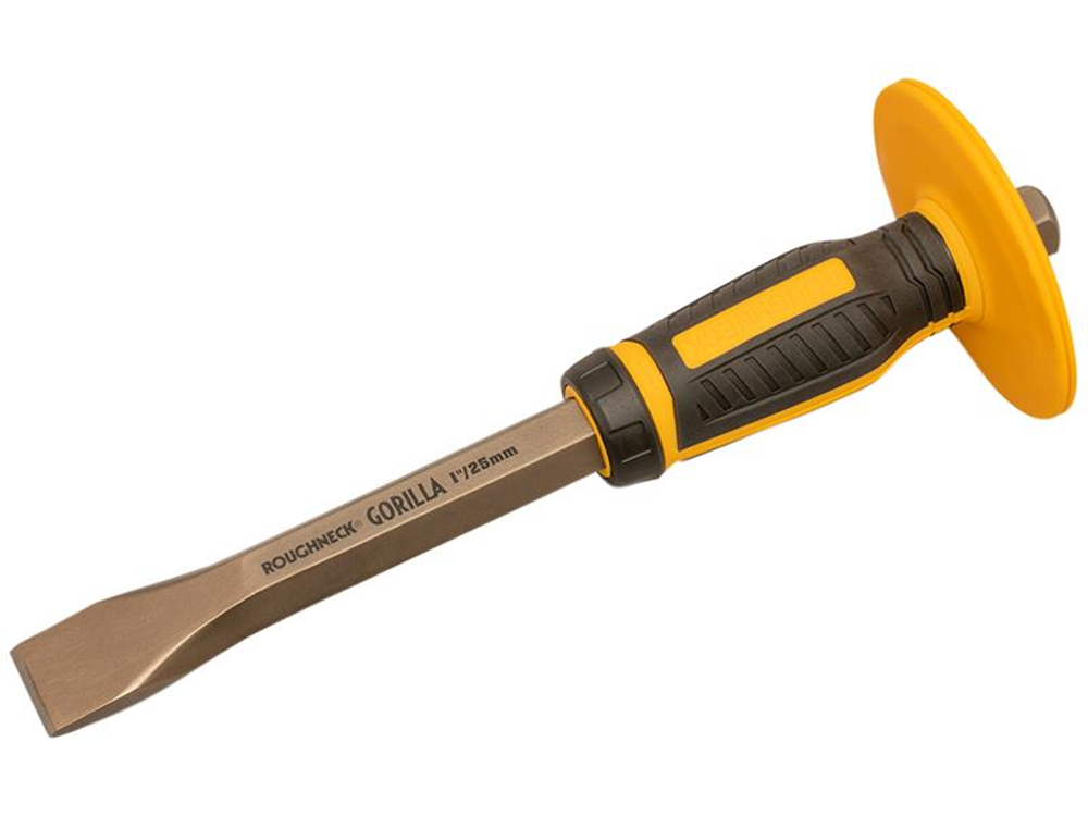 Roughneck ROU31921 Gorilla Cold Chisel with Non-Slip Hand Guard 25 x 279mm (1 x 11in) |