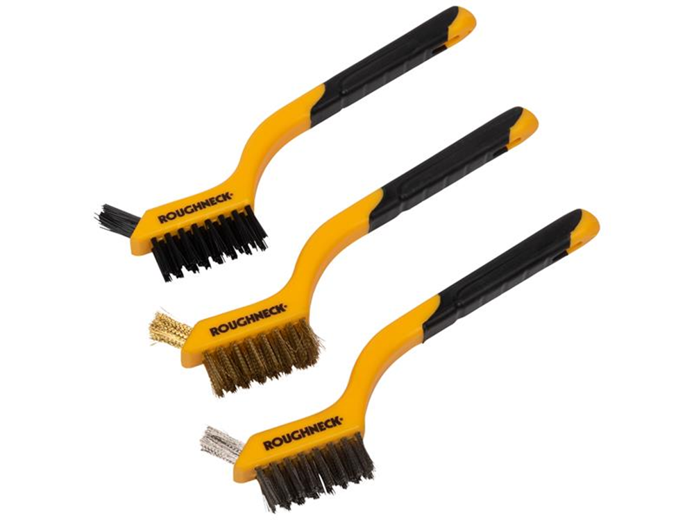 Roughneck ROU52005 Mini Wire Brush Set 3 Piece |