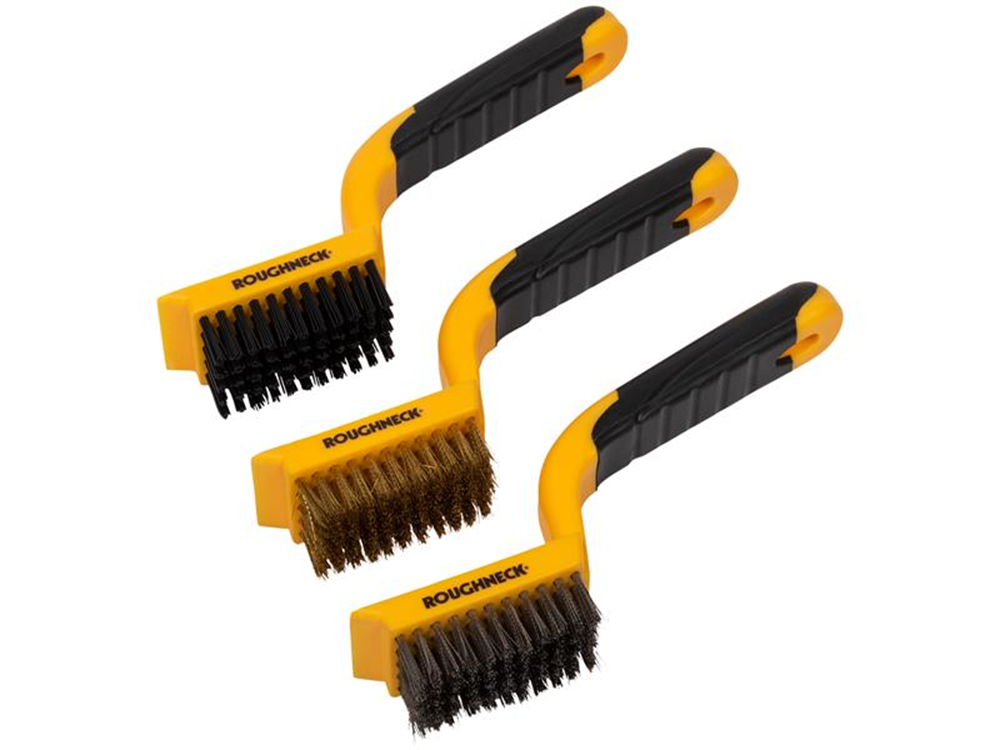 Roughneck ROU52012 Wire Brush Set 3 Piece |