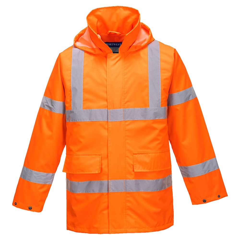 Portwest S160ORRXXL - sz 2XL Hi-Vis Lite Traffic Jacket - Orange