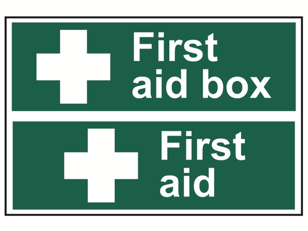 Scan SCA1553 First Aid Box / First Aid - PVC 300 x 200mm |