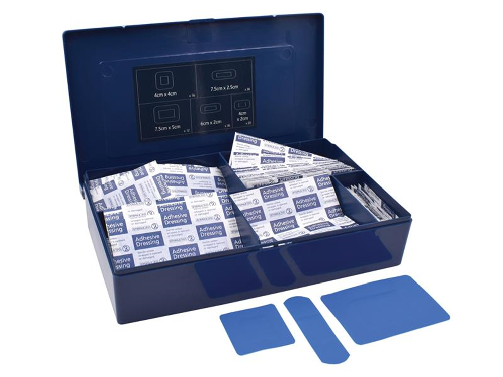 Scan SCAFAPLACAT Assorted Hypoallergenic Blue Plasters 120 |
