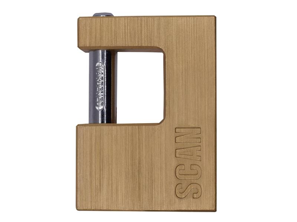 Scan SCAPLB80SHUT Brass Padlock Shutter 80 SCAPLB80SHUT |