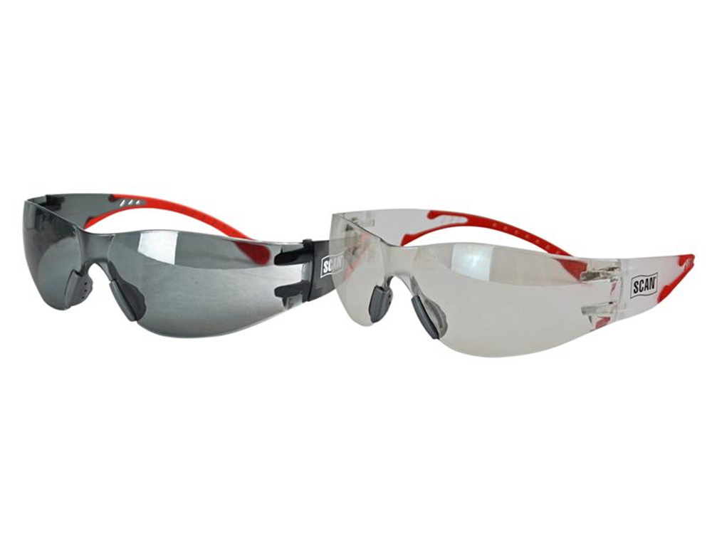 Scan SCAPPEFSTWIN Flexi Spec Safety Glasses Twin Pack SCAPPEFSTWIN |