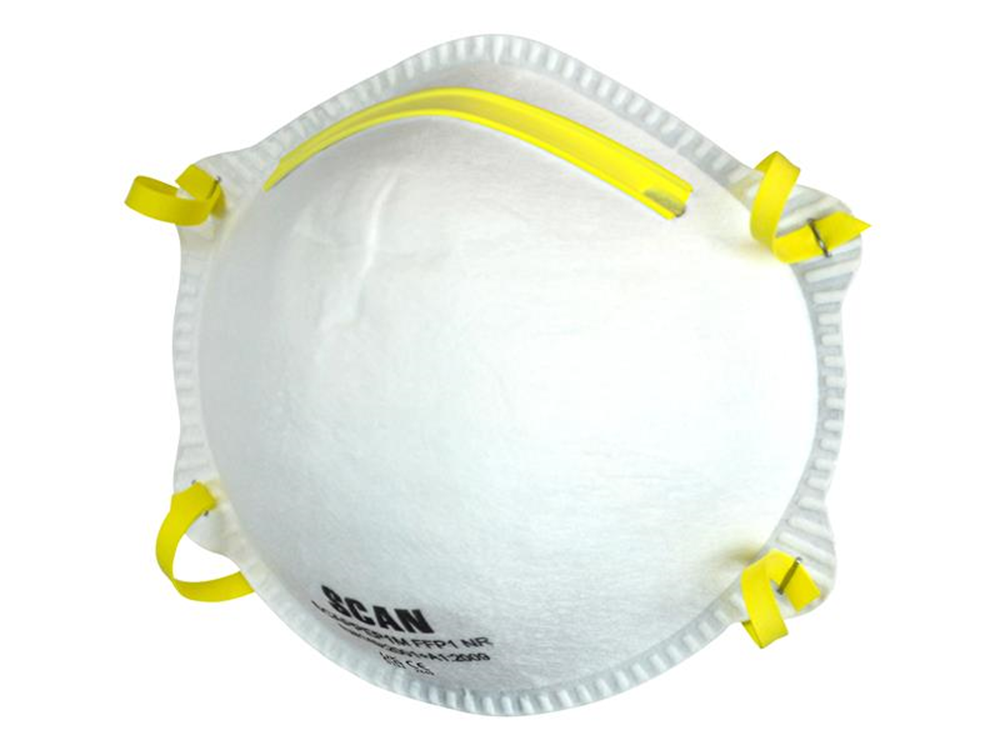 Scan SCAPPEP1M Moulded Disposable Mask FFP1 (Pack of 3) |