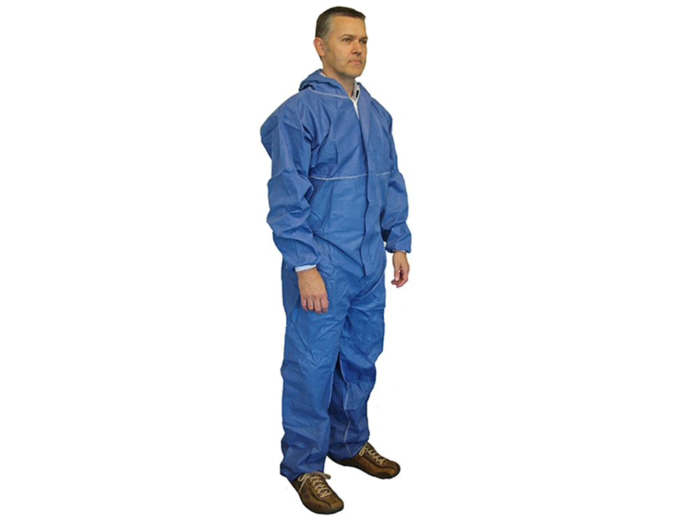 Scan SCAWWDOL Disposable Overall Navy L (39-42in) |