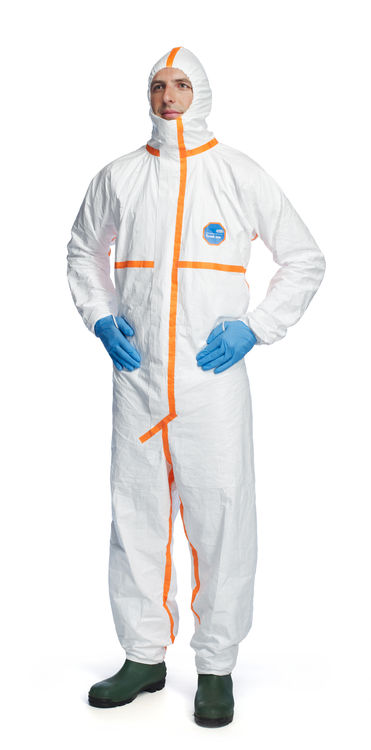 TYVEK® 800J HOODED COVERALL WHITE M