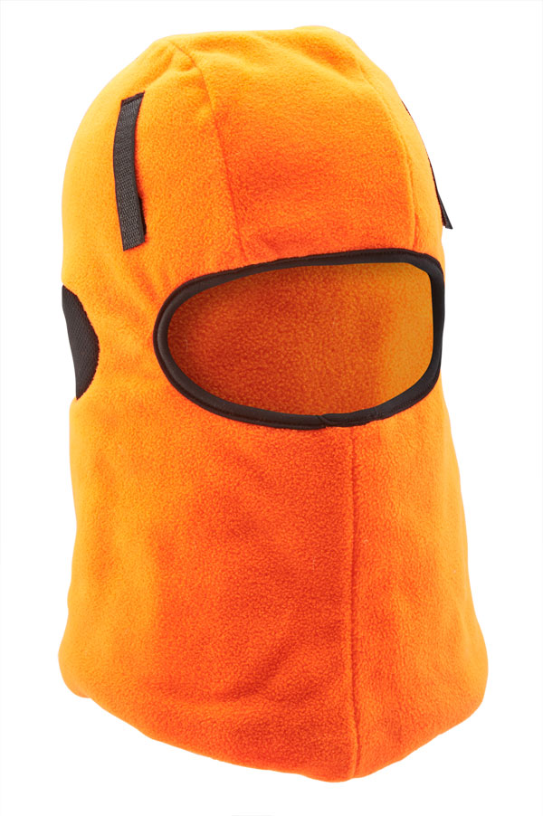 Click - BALACLAVA HOOK AND LOOP ORANGE THINSULATE LINED - Orange