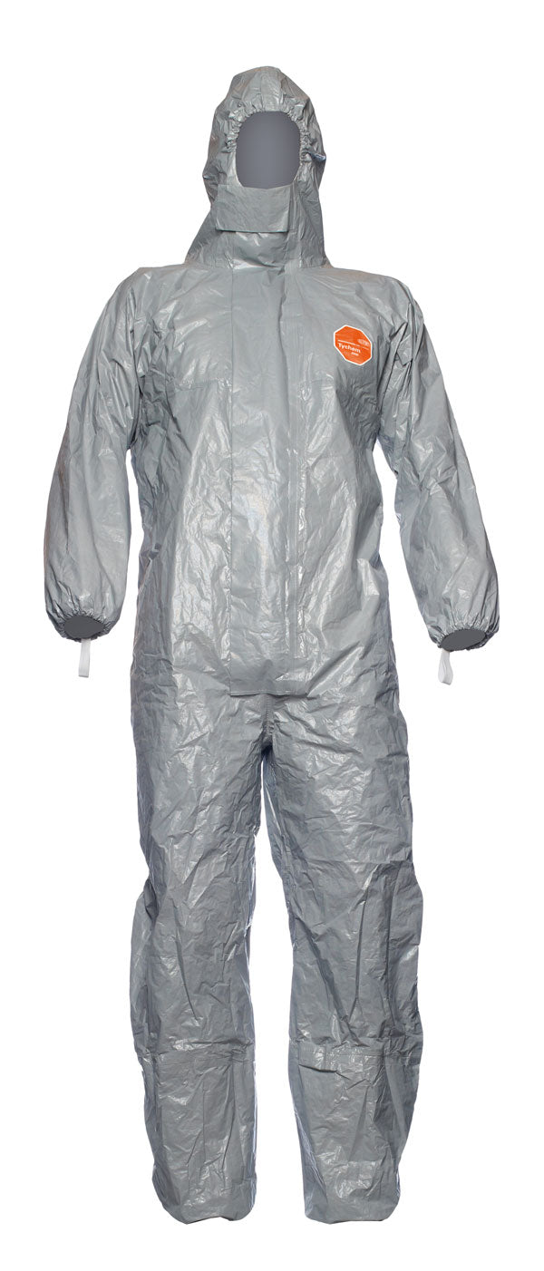 TYCHEM® 6000F HOODED DISPOSABLE COVERALL GREY XL