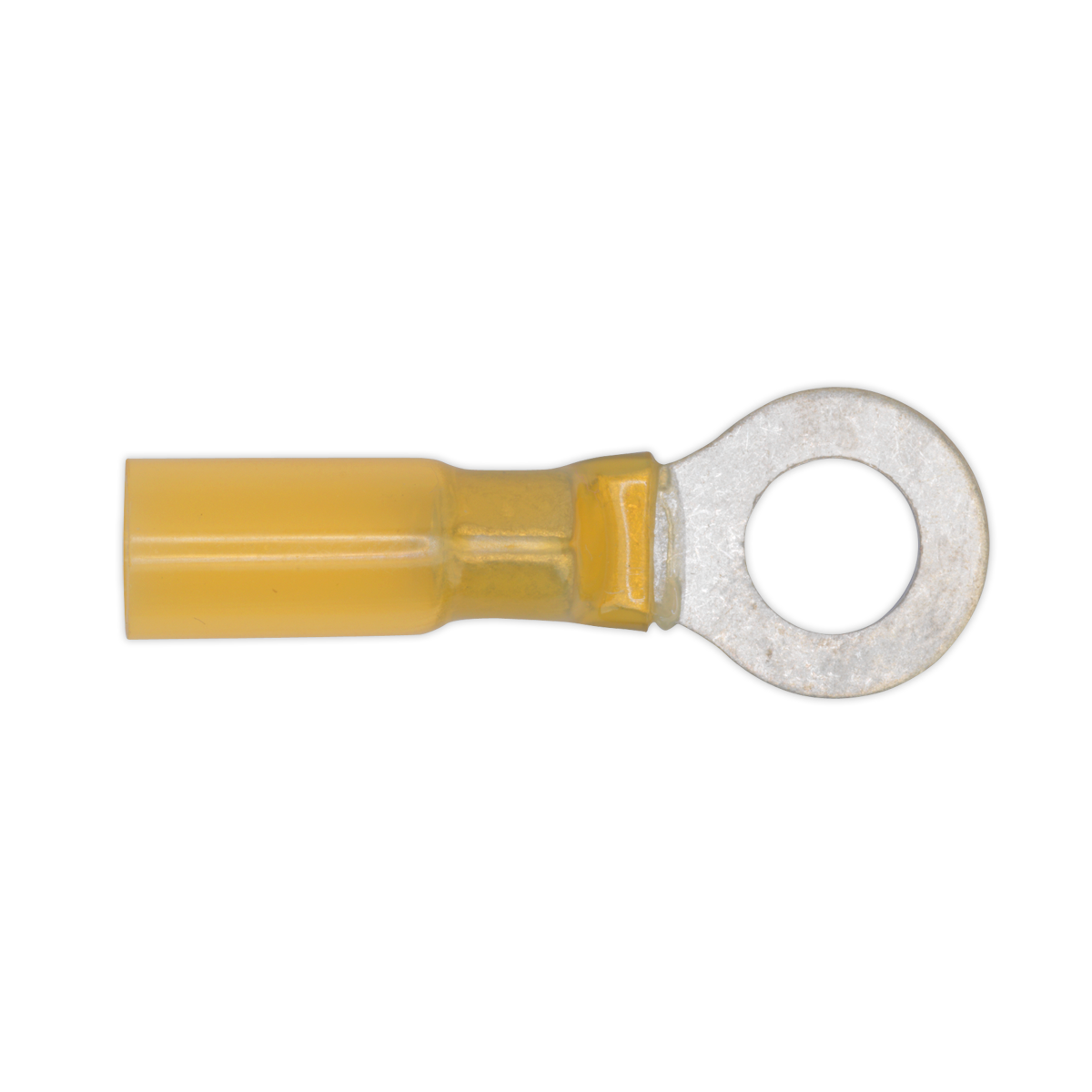 SEALEY - YTSR2584 Heat Shrink Ring Terminal �8.4mm Yellow Pack of 25