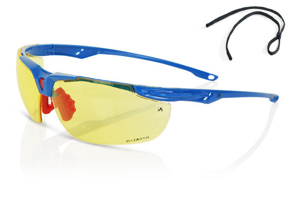 BEESWIFT SPORTS STYLE SAFETY GLASSES YELLOW