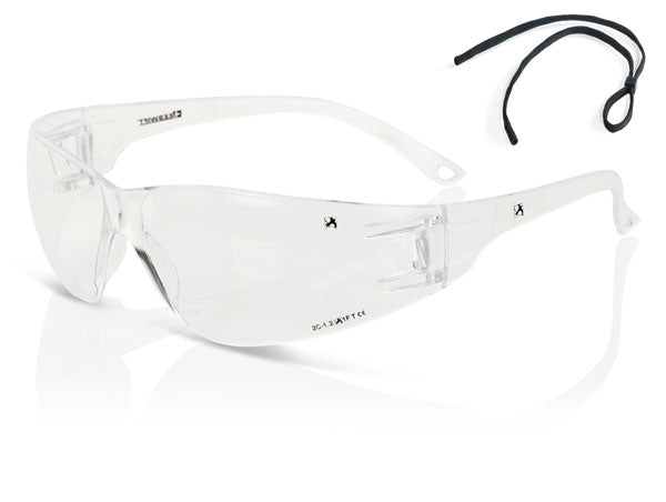 BEESWIFT WRAPAROUND SAFETY GLASSES CLEAR