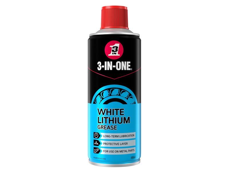 3-IN-ONE� 44620/03 3-IN-ONE White Lithium Spray Grease 400ml