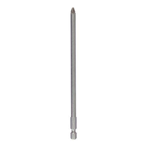 TIMCO Pozi Driver Bit - S2 Grey No.2 x 300 Grey Pack 1