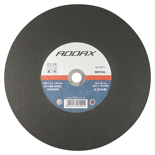 TIMCO Metal Cutting Discs 300 x 20.0 x 3.2 Pack 25