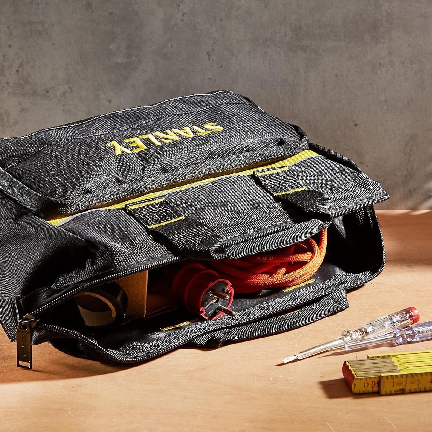 STANLEY 1-93-330 Tool Bag 30cm 12in Heavy Duty Zip Storage Carry Case