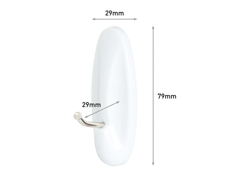 Command� 17068 Medium Wire Hooks (Pack 2)