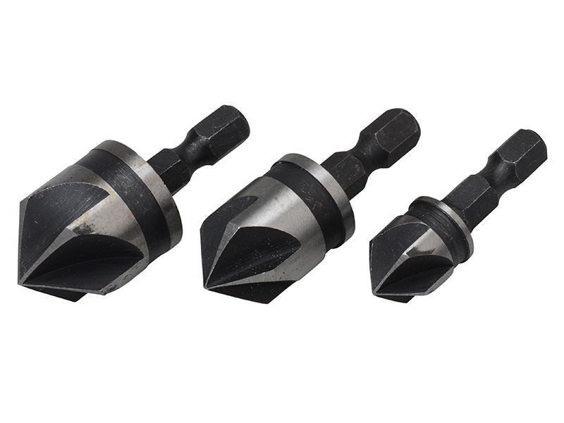 BlueSpotTools 20310 Countersink Bit Set 3 Piece