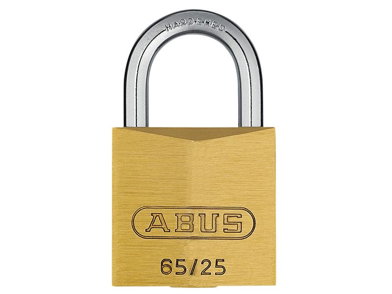ABUS 02327 65/25mm Brass Padlock Keyed Alike 251