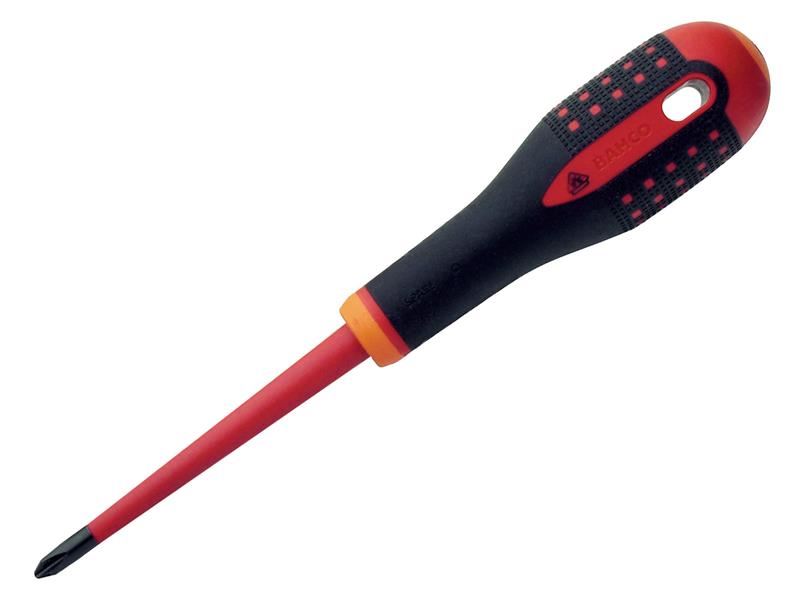 Bahco BE-8620SL ERGO� Slim VDE Insulated Phillips Screwdriver PH2 x 100mm