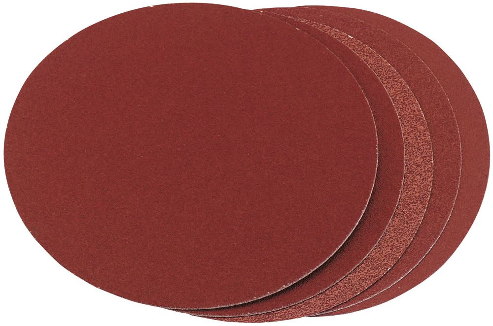 83860 Draper Assorted Grit Aluminium Oxide Sanding Discs, 150mm (Pack of 5) SD6C Professional Trade DIY Workshop Garage Use