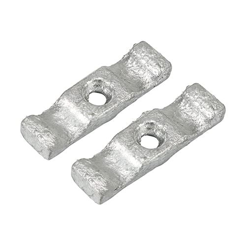 TIMCO Turn Button Cast Iron - HDG 2" Pack 1