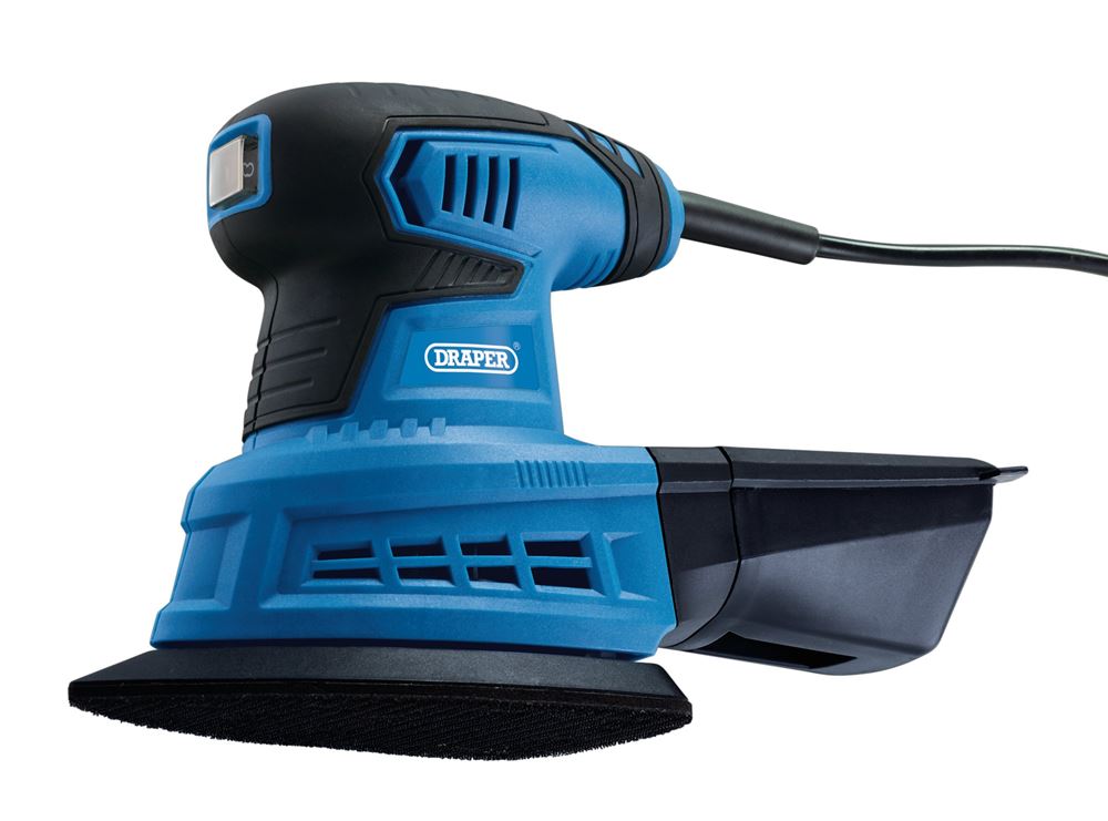 Draper 230V Tri-Base Detail Sander, 200W57652 57652 230V Tri-Base Detail Sander, 200W
