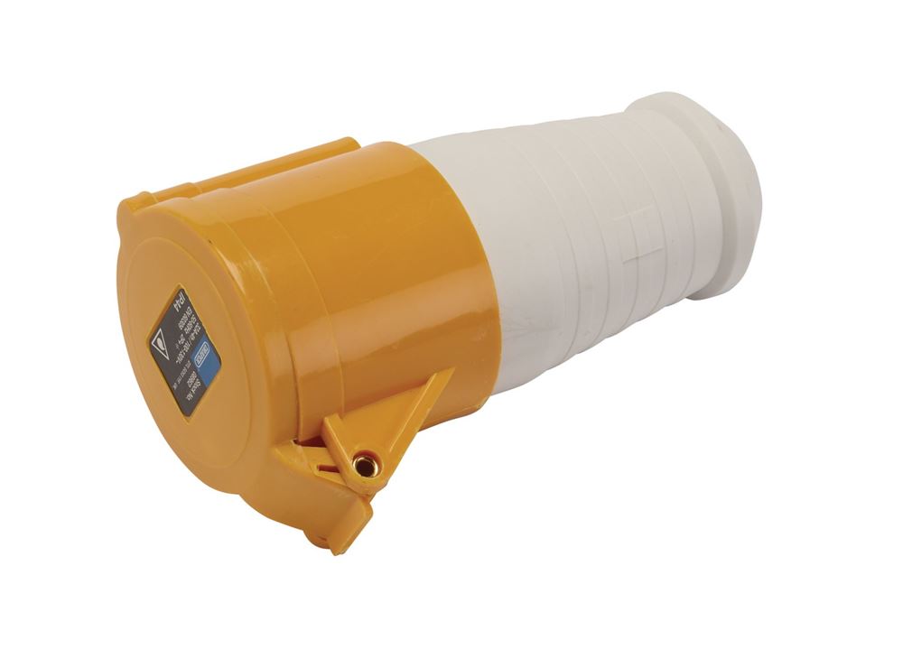 08962 Draper 110V Site Socket, 32A SS110V/32A 110V Site Sockets Professional Trade DIY Workshop Garage Use