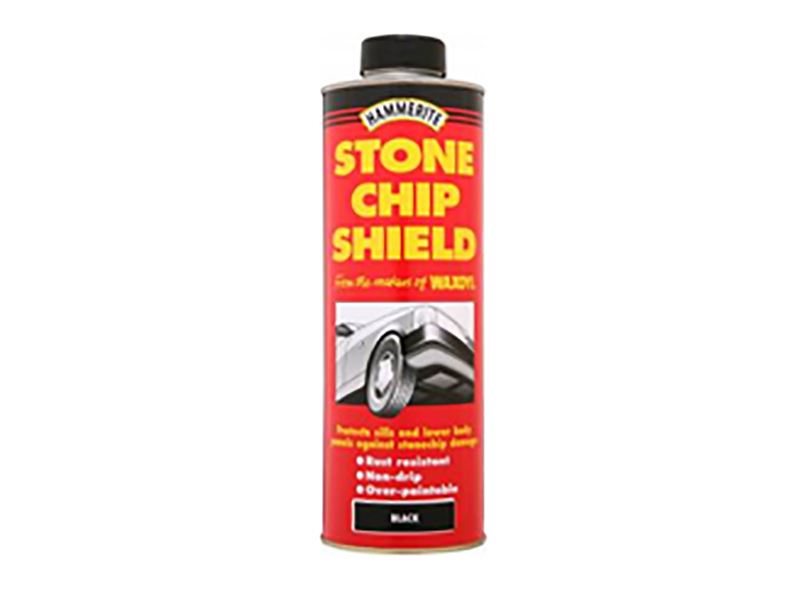 Hammerite 5092835 Stonechip Shield Black Schutz 1 Litre