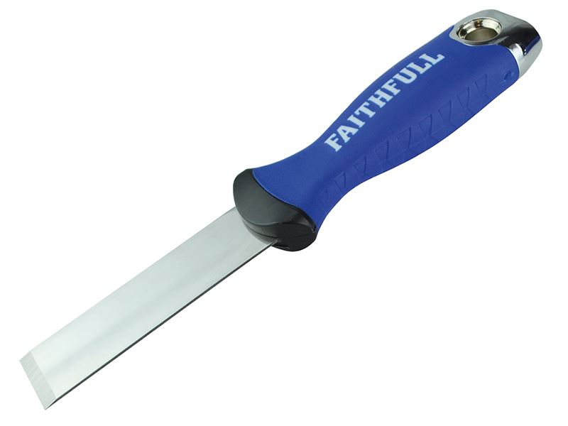 Faithfull FAISGSK25ME Soft Grip Stripping Knife 25mm |