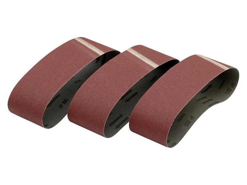 DeWalt Sanding Belt 533 x 75mm 120G Pack of 3