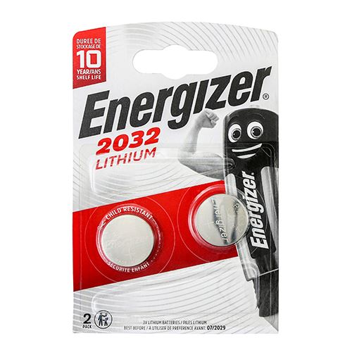 TIMCO Energizer Li CR2032 Coin CR2032 Pack 2