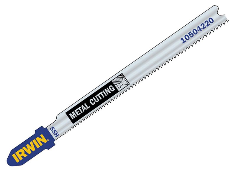 IRWIN� 10504220 Metal Cutting Jigsaw Blades Pack of 5 T118A