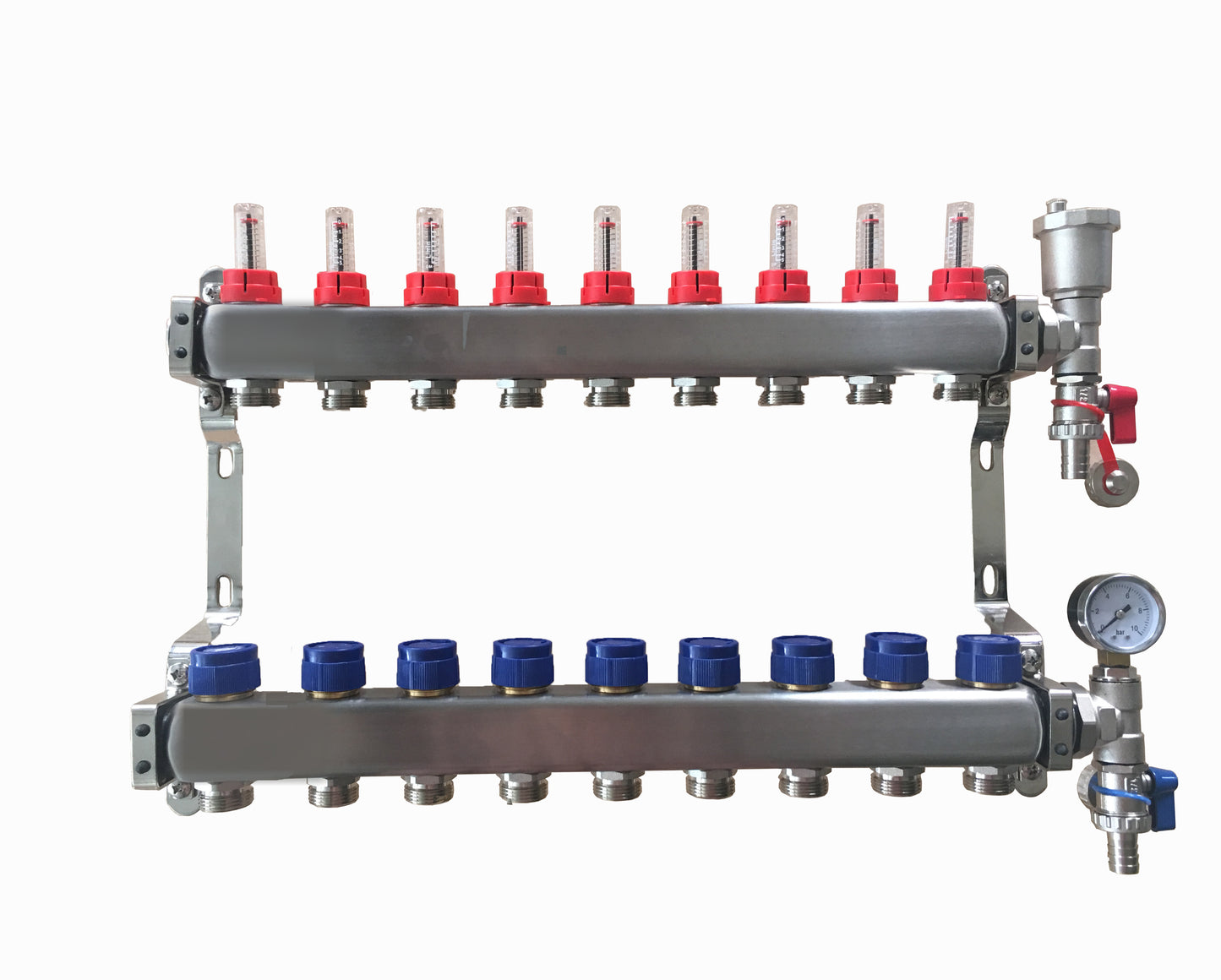 SS MANIFOLD 9 PORT