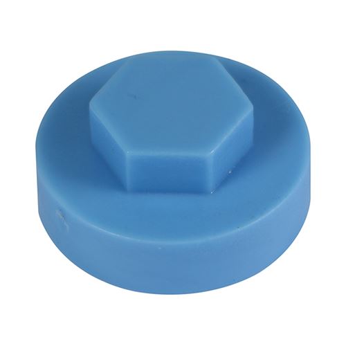 TIMCO Hex Cover Cap - Cornflower 16mm Pack 1000