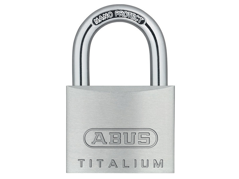 ABUS 54587 64TI/40mm TITALIUM� Padlock Keyed Alike KA6412