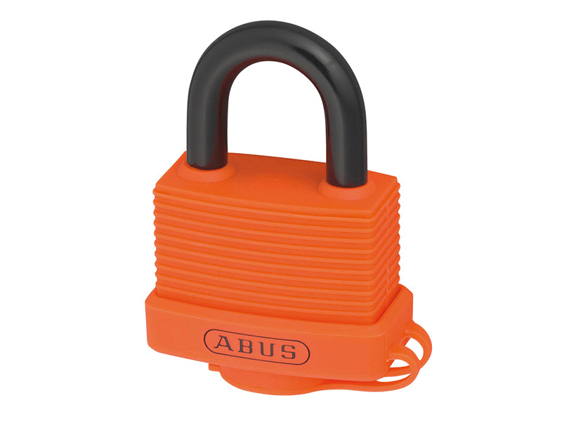 ABUS 49974 70AL/45mm Aluminium Padlock Orange Keyed Alike 6401