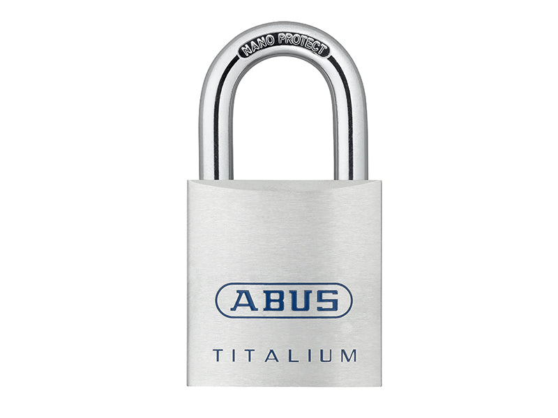 ABUS 56222 80TI/40mm TITALIUM� Padlock Keyed Alike KA8012
