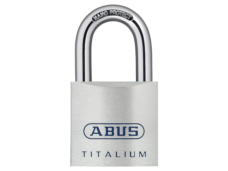 ABUS 56235 80TI/50mm TITALIUM� Padlock Keyed Alike KA8011