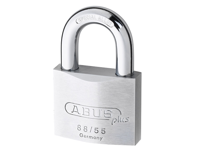 ABUS 35210 88RK/50mm Brass PLUS Cylinder Padlock Rekeyable Carded
