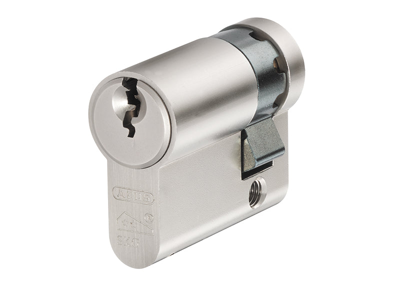 ABUS 54864 E60NP Euro Half Cylinder Nickel Pearl 10mm / 35mm Visi