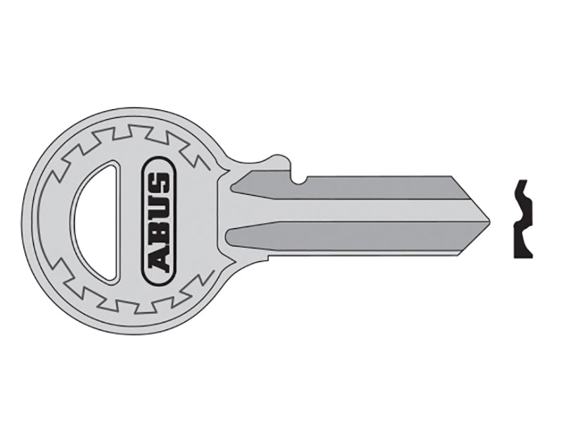 ABUS 00681 84/40 40mm R Key Blank