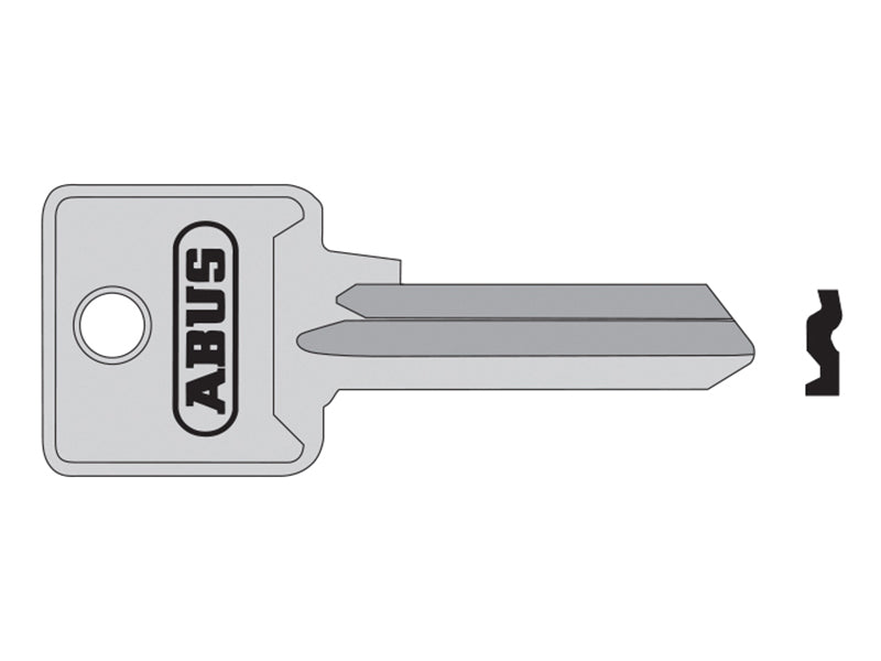 ABUS 02696 85/40 40mm L Key Blank