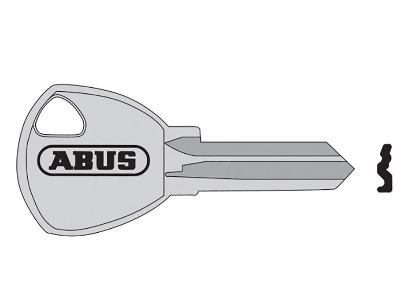 ABUS 12021 65/30 30mm New Profile Key Blank