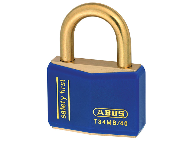 ABUS 45416 T84MB/40mm Blue Rustproof Padlock Keyed Alike 8406