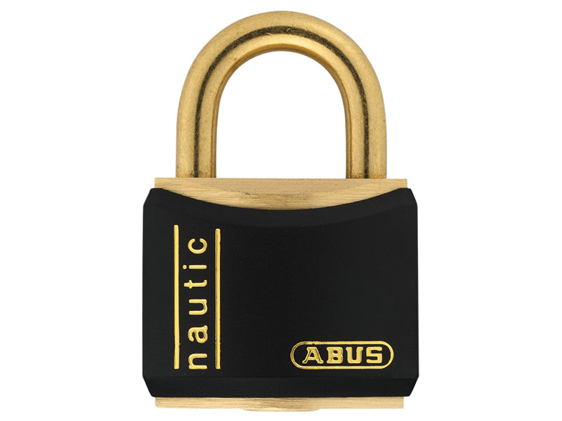 ABUS 00385 T84MB/30mm Black Rustproof Padlock Carded