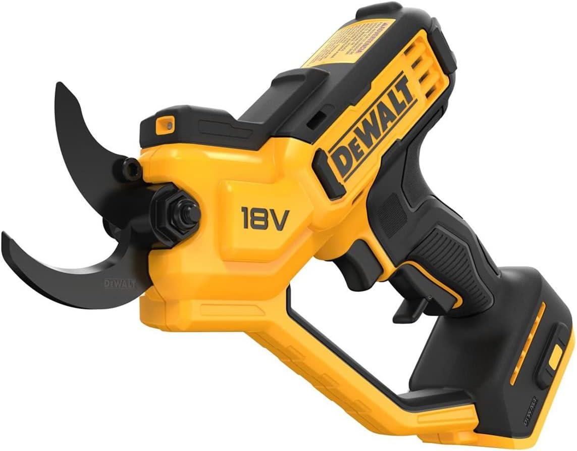 DEWALT DCMPP568P1 XR Pruner 18V Cordless Pruning Shears Kit with 1 x 5.0Ah Li-Ion Battery and Charger for Tree Pruning Garden Maintenance and Landscaping