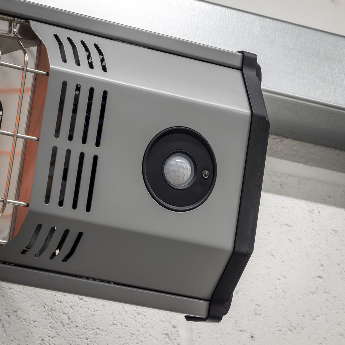 Sealey IWMH6000R High Efficiency Wall Mounting Infrared Short Wave Heater 6000W/230V | 2000/4000/6000W, Timer, Tip-Over Switch